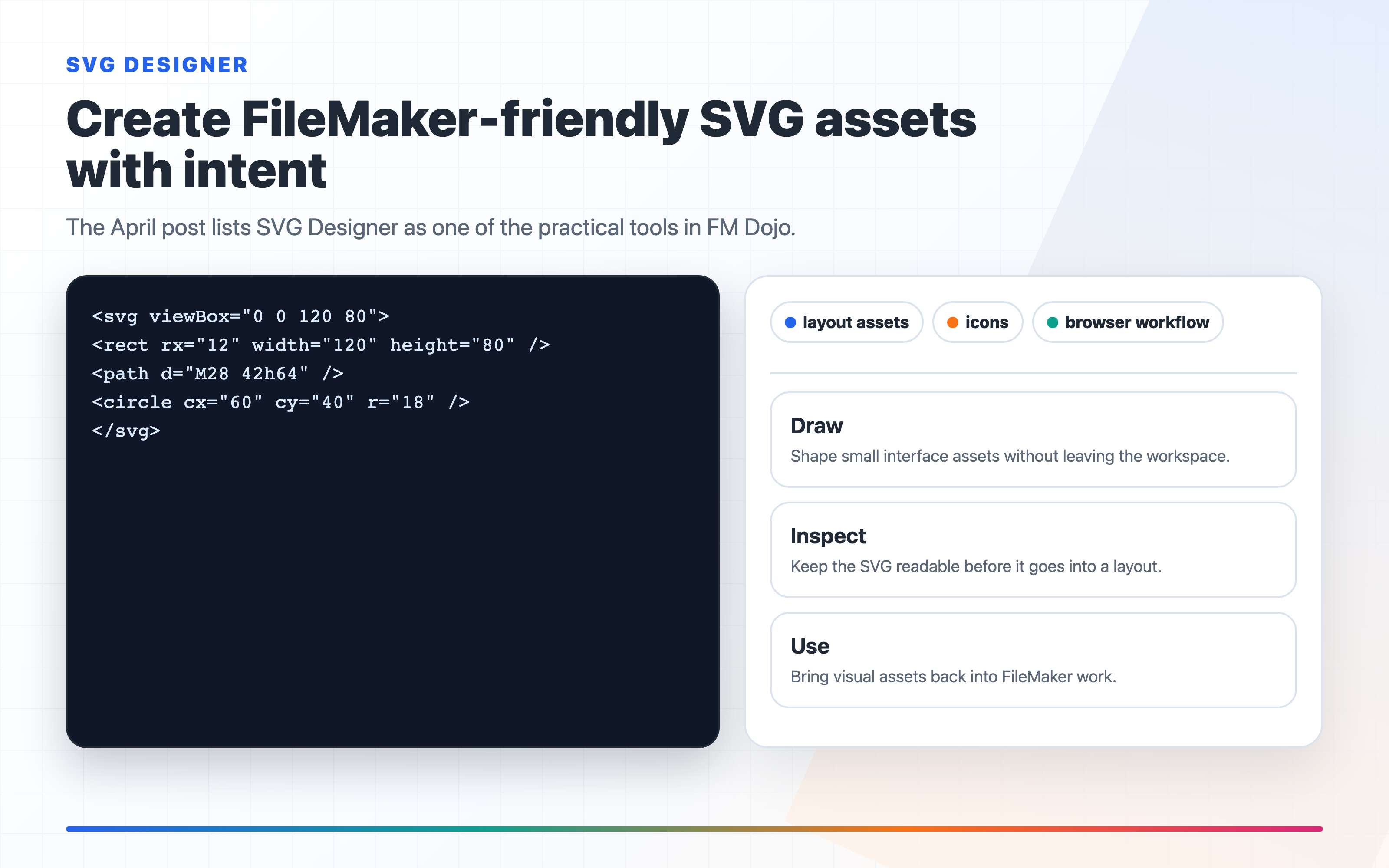 FM Dojo SVG Designer